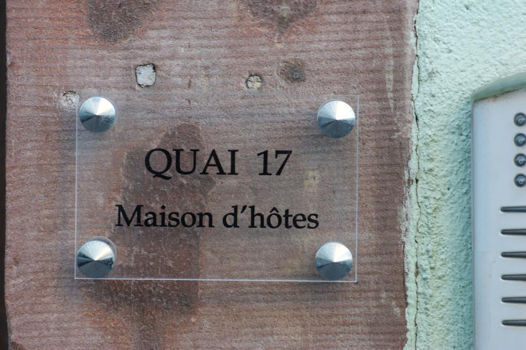 Quai 17 Maison D'Hotes 스트라스부르 외부 사진